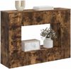 vidaXL Konsolentisch Geräucherte Eiche 101 x 29 x 74 cm Holzwerkstoff 899882 Bild 3