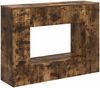 vidaXL Konsolentisch Geräucherte Eiche 101 x 29 x 74 cm Holzwerkstoff 899882 Bild 2