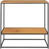 Konsolentisch >Vita< in Natur, Melamin - 80x80x36cm (BxHxT) Bild 5
