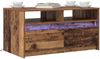 vidaXL Couchtisch mit Schubladen Altholz 90 x 50 x 45 cm Holzwerkstoff 8004682 Bild 3