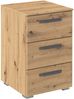 OTTO home Nachtkommode Nachttisch Nachtschrank Schubladen Sideboard Schubladenkommode OTELI (Breite 40 cm SOFT-CLOSE-FUNKTION, elegante Dekor- oder Hochglanzfront), mit 3 geräumigen Schubladen für viel Stauraum MADE IN GERMANY Bild 2