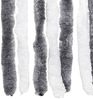 vidaXL Insektenschutz-Vorhang Grau und Weiß 118x220 cm Chenille 315125 Bild 5