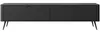 Vente-unique - ELONARIA TV unit Holz, Platte Schwarz - B 38 cm x H 51,2 cm x L 200 cm Bild 3