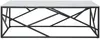 Vente-unique - MELRONE Couchtisch Keramik SchwarzWeiß - B 60 cm x H 40,5 cm x L 120 cm Bild 2