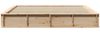 vidaXL Bettrahmen Braun 180 x 200 cm Massives Kiefernholz 3385706 Bild 5