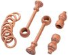 SN DECO GROUP Gardinenstange Filigrano, 1-läufig, Fixmaß, mit Bohren, verschraubt, Holzwerkstoff, 28 mm, Holz, verschiedene Längen und Farben, Komplettset Bild 4