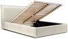 Polsterbett Doppelbett Bett AMADA 160x200cm Komplettset in Stoff Ditra Creme Bild 3