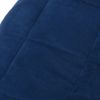 vidaXL Gewichtsdecke Stoff, 1x Gewichtsdecke, Blau, 220x240 cm, Stoff, 15 kg Bild 4