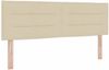 vidaXL Boxspringbett mit Matratze Creme 140 x 190 cm Stoff 3340148 Bild 4
