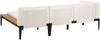 Lounge Set mit Tisch BRACCIANO Helles Beige Bild 5