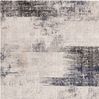 Wohnzimmerteppich Velours | Kurzflor-Teppich pflegeleicht | Flauschiger Teppich robust | Abstraktes Design | Dunkelblau 120x170cm 1,1cm Florhöhe | TIBER-Orte von Kadima Design Bild 3