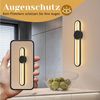 ZMH LED Wandleuchte Innen Wandlampe Flurlampe Modern Design 3000K, Innenleuchtend, LED fest integriert, warmweiß Bild 2