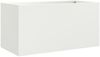 vidaXL Pflanzkübel Weiß 62x30x29 cm Stahl 841590 Bild 2