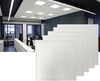 62x62 cm 35w LED Panel Deckenleuchte Einbaupanel Ultraslim weißer Rahmmen 3850 Lm inkl. LED Trafo 3000K Warmweiß Bild 4