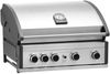 Grandhall 'Pro Elite G4' Einbau-Gasgrill, Built-In Edelstahl 4 Brenner, 1 Infrarot-Heckbrenner, 81,5 x 63,4 x 51 cm Bild 3