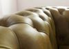 Sessel Echtleder 105x82x75 grün CHESTERFIELD #302 Bild 5