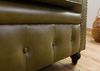 Sessel Echtleder 105x82x75 grün CHESTERFIELD #302 Bild 4