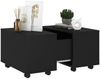 vidaXL Couchtisch Schwarz 60x60x38 cm Holzwerkstoff 806859 Bild 4