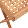 vidaXL Tabletttisch Klappbar 52x36x56,5 cm Massivholz Nussbaum 350349 Bild 5