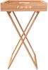 vidaXL Tabletttisch Klappbar 52x36x56,5 cm Massivholz Nussbaum 350349 Bild 4