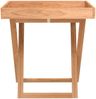vidaXL Tabletttisch Klappbar 52x36x56,5 cm Massivholz Nussbaum 350349 Bild 3