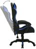 vidaXL Gaming-Stuhl mit RGB LED-Leuchten Blau und Schwarz Kunstleder 287996 Bild 5