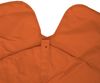 Ersatz-Bezug für Sonnenschirm Meran Pro, Gastronomie Marktschirm mit Volant Ø 5m, Polyester ~ terracotta Bild 4