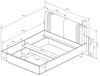 XL Küchenhängeschrank Rimini 90x96cm 2-türig matt Farbe: RAL 6004 blaugrün matt / grau RI-W4/90 Bild 4