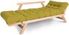 Marior HOME 'ALLEGRO' Klappsofa, Buchenholz, Natürlich, Grün Bild 2