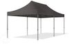 3x6 m Faltpavillon, PREMIUM Stahl 40mm, Seitenteile mit Panoramafenstern, dunkelgrau Bild 2