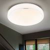 LED Deckenleuchte, dimmbar, Alu weiß, D 38 cm Bild 2