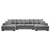 Kaiser Möbel Ecksofa Ecksofa, Sofa U-form, Couch U-form Gabon stoff Zoom, mit Relaxfunktion Bild 4
