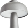 Kabellose LED Tischlampe AGUSAN mit Dimmer Metall Grau Bild 5
