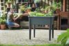 Elho Anzuchttisch XXL 76,7 x 58,1 x 73,1 cm Schwarz Pflanztisch Hochbeet Bild 4