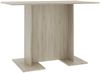 vidaXL Esstisch Sonoma-Eiche 110x60x75 cm Holzwerkstoff 800246 Bild 2