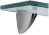 Clanmacy Wandregal Glasablage Glasregal ideal für Bad, Dusche 40x10x0.8 cm Klarglas Bild 3