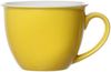 Ritzenhoff & Breker Doppio Jumbo Obere, Obertasse, Ober Tasse, Geschirr, Porzellan, Sonnengelb, 350 ml, 565027 Bild 3