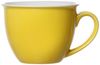 Ritzenhoff & Breker Doppio Jumbo Obere, Obertasse, Ober Tasse, Geschirr, Porzellan, Sonnengelb, 350 ml, 565027 Bild 2