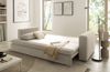 Sofa 3-Sitzer Pesaro in beige Cord Schlafsofa 244 cm Bild 2