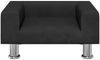 vidaXL Kindersofa Schwarz 50x40x26,5 cm Samt 3196340 Bild 3