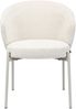 Selsey 'Atisly' Polsterstuhl mit Chenille, Hellbeige Bild 5
