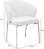 Selsey 'Atisly' Polsterstuhl mit Chenille, Hellbeige Bild 4