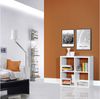 Regal >Wellington< in Weiß - 72.7x72.8x32.9cm (BxHxT) Bild 4