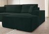 Selsey 'Farese ' Ecksofa mit Cordbezug, Schlaffunktion und Stauraum, Grün, rechts Bild 3