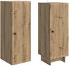 vidaXL Schrankset 2 pcs Artisan-Eiche 34,5 x 33 x 90 cm Holzwerkstoff 3416375 Bild 3