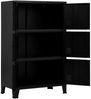 vidaXL Lagerschrank Industrial Schwarz 75x40x120 cm Stahl 145359 Bild 3