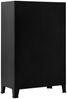 vidaXL Lagerschrank Industrial Schwarz 75x40x120 cm Stahl 145359 Bild 5