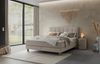 Reina Boxspringbett grau Eiche MassivholzPolyester/Polyamid/Viskose 214cm x 143cm x 115cm Bild 1