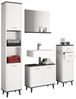 VCM Badmöbel Sets Landos 918172 Weiß / Anthrazit H. 181 x B. 124 x T. 28 cm Bild 4