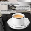 SÄNGER Porzellan Kaffeetassen Set Marlo Black Rim 12-teilig für 6 Personen Bild 5